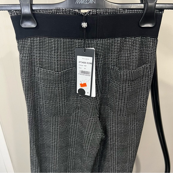 NEW RIANI size 24- Hose Wide Leg, black/white like houndstooth print - Picture 4 of 4